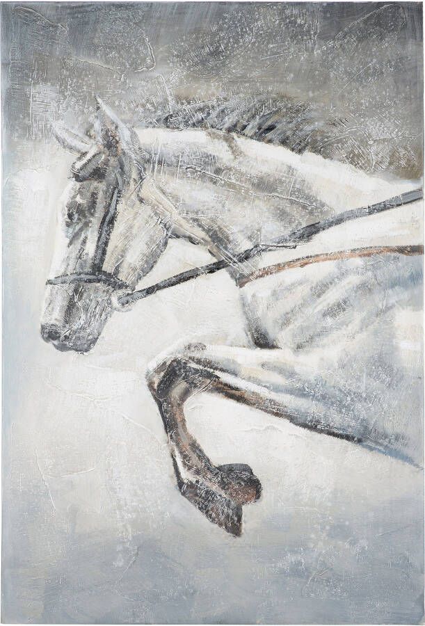 GILDE Schilderij Gemälde Springendes Pferd (1 stuk)