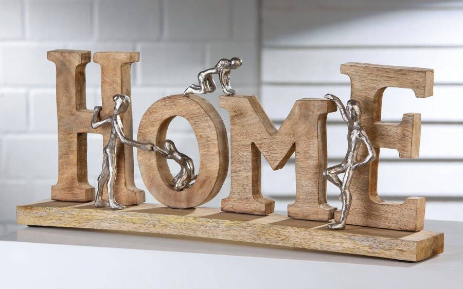 GILDE Sierletters Decoratieve tekst HOME (1 stuk)