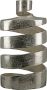 GILDE Siervaas TWISTER van aluminium hoogte ca. 35 cm - Thumbnail 1