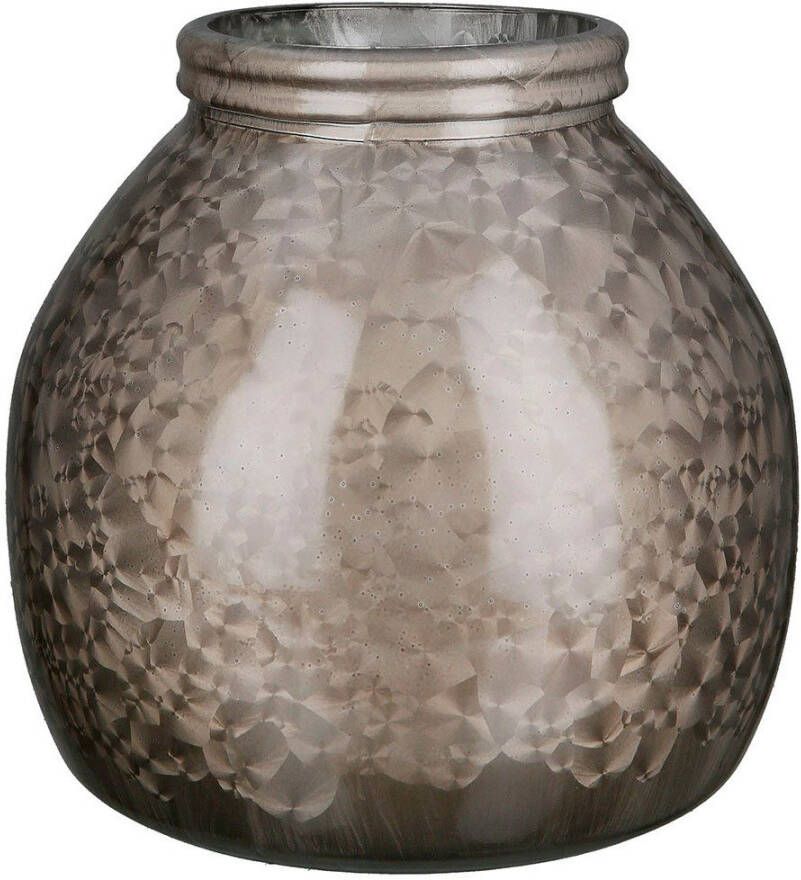 GILDE Tafelvaas Vase Montana bauchig aus Glas Höhe ca. 20 cm (1 stuk)