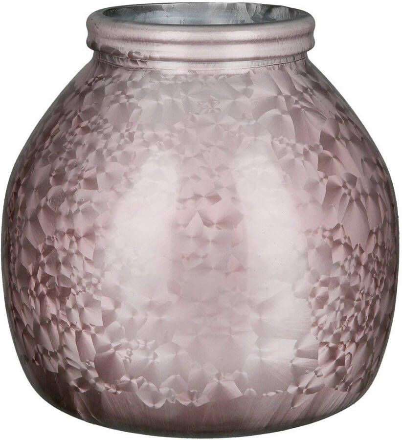 GILDE Tafelvaas Vase Montana bauchig aus Glas Höhe ca. 20 cm (1 stuk)