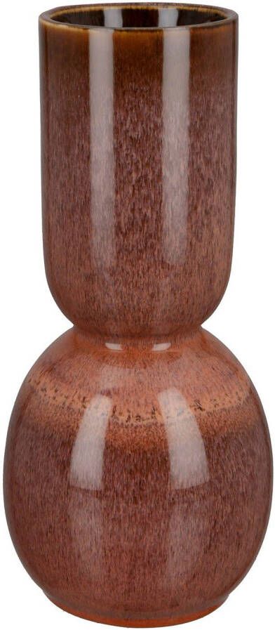 GILDE Tafelvaas Vase Rasto aus Keramik Höhe ca. 30 cm waterdicht (1 stuk)