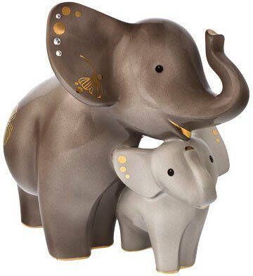 Goebel Decoratief figuur Elephant Kindani & Latika (1 stuk)