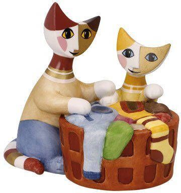 Goebel Decoratief figuur Rosina Wachtmeister Katten Kleine helpers (1 stuk)