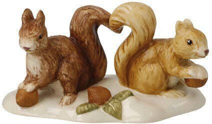 Goebel Kerstfiguur Tierfigur Eichhörnchen auf Futtersuche Höhe ca. 4 cm (1 stuk)