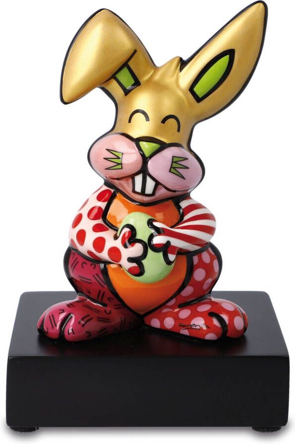 Goebel Verzamelfiguur Figuur Romero Britto "Orange Rabbit" (1 stuk)