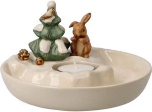 Goebel Windlicht Winters bos kerstversiering Aardewerk