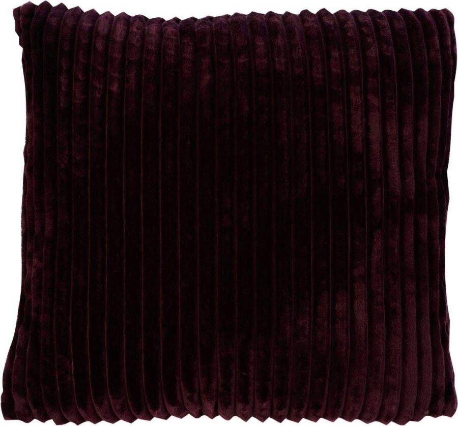 Gözze Sierkussen Corduroy-look sierkussen passend bij de deken in corduroy-look kussenovertrek met vulling(1 stuk)