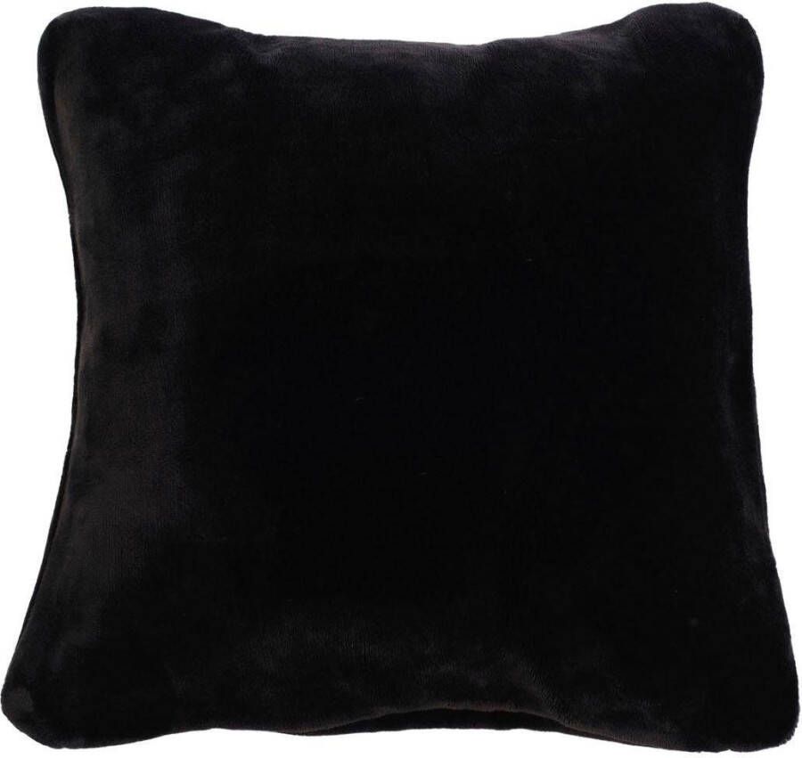 Gözze Sierkussen Premium Cashmere-Feeling kussen passend bij de premium deken met kasjmiertouch kussenovertrek met vulling (1 stuk)