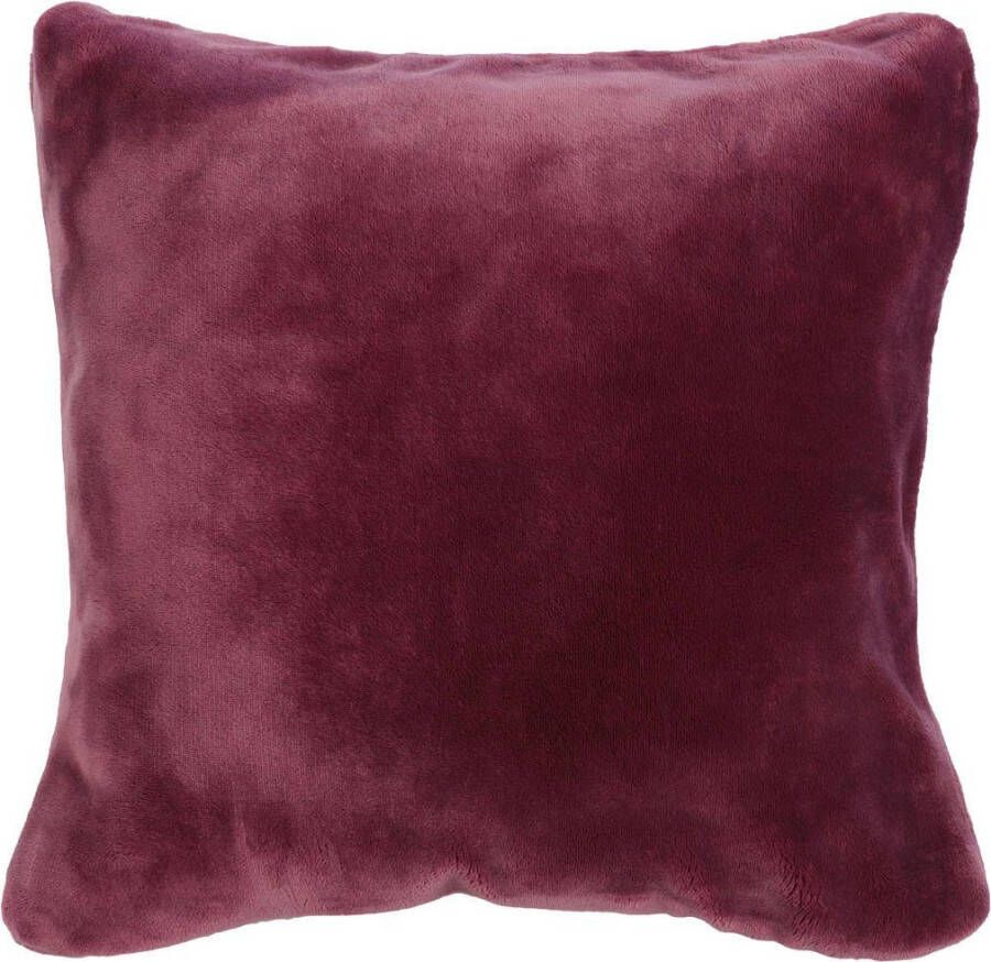 Gözze Sierkussen Premium Cashmere-Feeling kussen passend bij de premium deken met kasjmiertouch kussenovertrek met vulling (1 stuk)