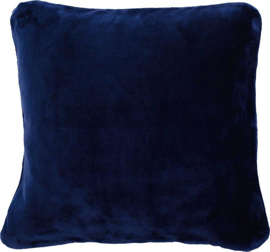 Gözze Sierkussen Premium Cashmere-Feeling kussen passend bij de premium deken met kasjmiertouch kussenovertrek met vulling (1 stuk)