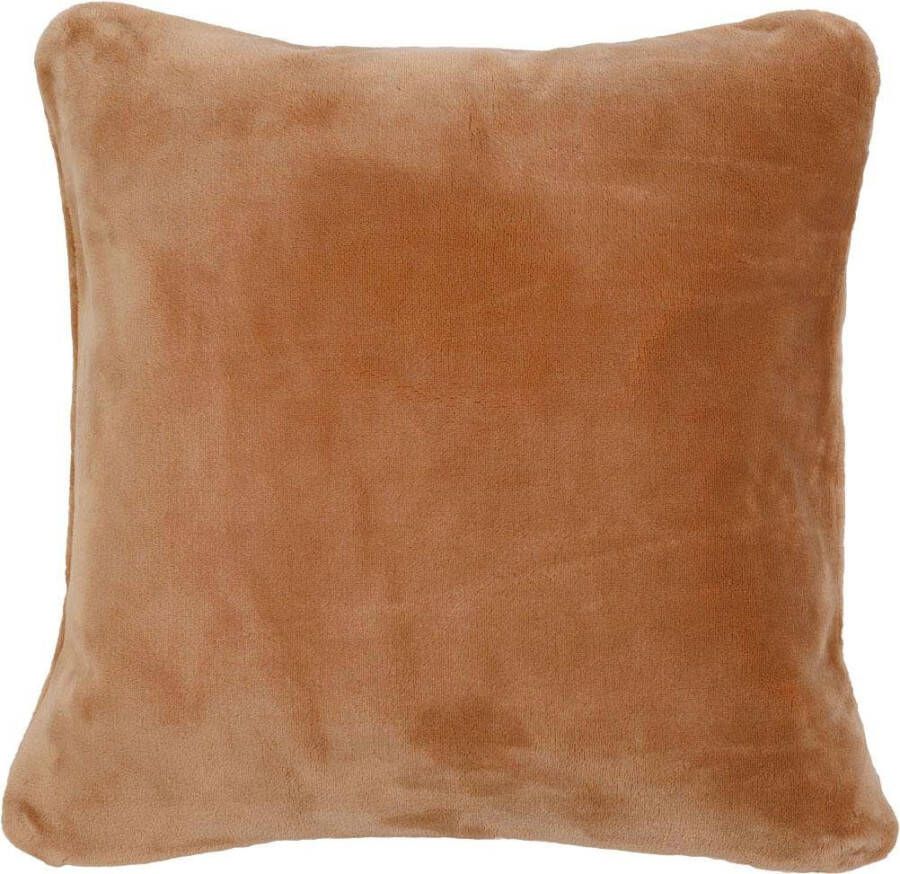 Gözze Sierkussen Premium Cashmere-Feeling kussen passend bij de premium deken met kasjmiertouch kussenovertrek met vulling (1 stuk)