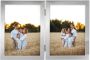 Hama Fotolijstje Fotolijst 10x15 cm voor 2 foto's om op te hangen en te plaatsen zilver (1 stuk) - Thumbnail 1