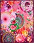 Hip Plaid Nevine met mandala's en bloemen knuffeldeken - Thumbnail 1