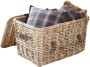 HOFMANN LIVING AND MORE Organizer Kist Kubu-rattan mand Opbergmand om op te klappen - Thumbnail 1
