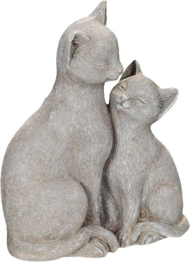 Home affaire Decoratief figuur Kat met katje