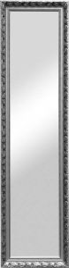 Home affaire Sierspiegel Pius 40x160 cm zilverkleur Verticale spiegel echt houten lijst (1 stuk)