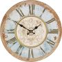 Home affaire Wandklok "Romance" romeinse cijfers rond ø 34 cm vintage-look (1-delig) - Thumbnail 1