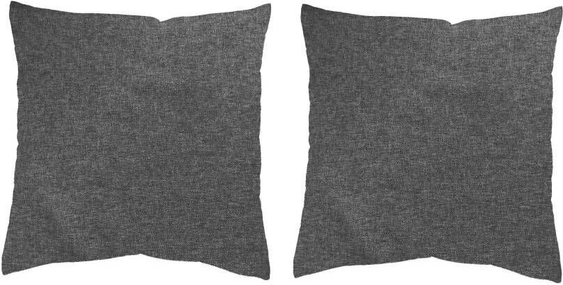 HOME WOHNIDEEN Kussenhoes LUCIO 2-DELIG PAKKET MET VULLING (2 stuks)