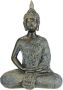 I.GE.A. Decoratief figuur Buddha figuur zittend mediterend standbeeld figuren sculptuur (1 stuk) - Thumbnail 1