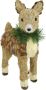 I.GE.A. Decoratief figuur Ree van raffia Decoratie cadeau decoratief decoratieobject ornament dierfiguur decoratiedier (1 stuk) - Thumbnail 1