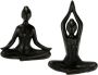 I.GE.A. Decoratief figuur Yogavrouw 2-delig set yogafiguur yogabeeld - Thumbnail 1