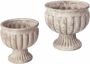 I.GE.A. Decoratieve schaal Antieke keramiekschaal (set) - Thumbnail 1