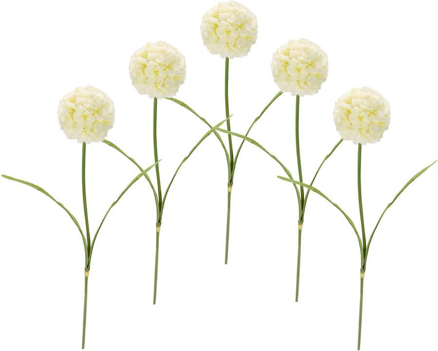 I.GE.A. Kunstbloem Allium 5set van (5 stuks)