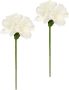 I.GE.A. Kunstbloem Amaryllis 2-delige set 60cm bloemen tak decorat tak kerstdecoratie kerstbloem decor (2 stuks) - Thumbnail 1