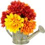 I.GE.A. Kunstbloem Chrysanten in gieter (1 stuk) - Thumbnail 1