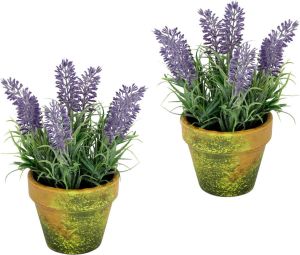 I.GE.A. Kunstbloem in de pot (set)