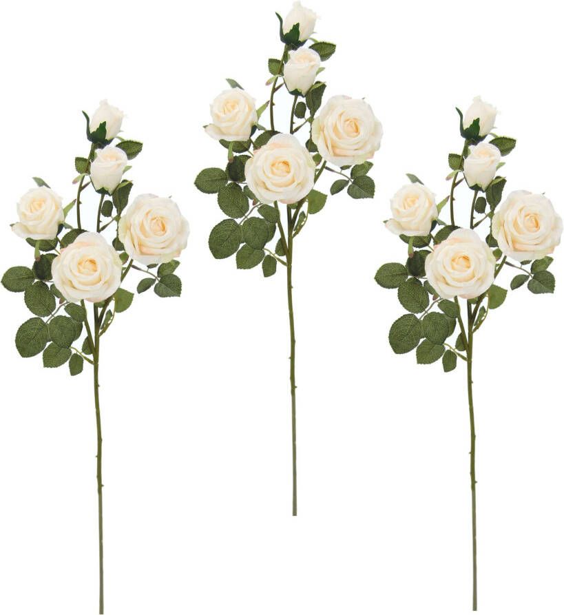 I.GE.A. Kunstbloem Rozentak set van 3 (3 stuks)