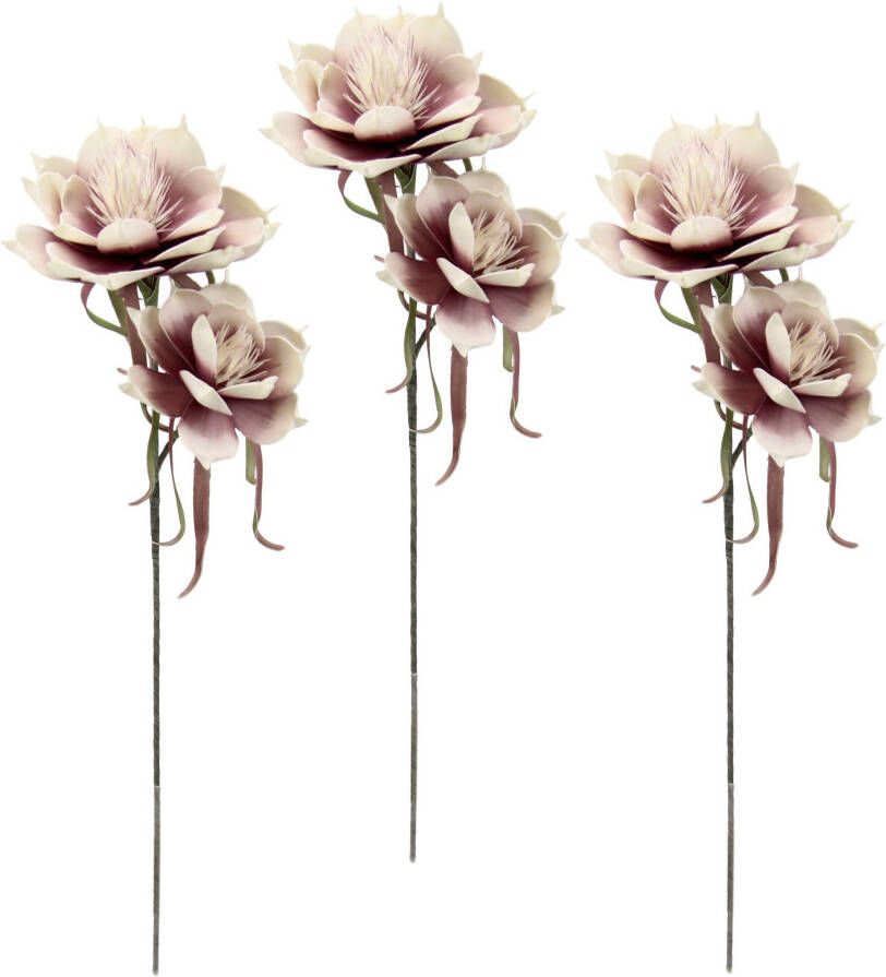 I.GE.A. Kunstbloem Zachte magnolia (3 stuks)