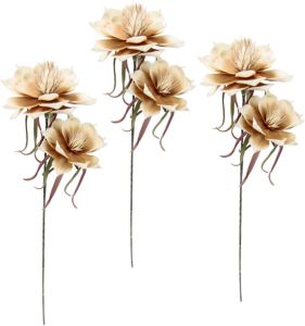 I.GE.A. Kunstbloem Zachte magnolia set van 3 (3 stuks)