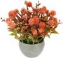 I.GE.A. Kunstplant Margriet in pot (1 stuk) - Thumbnail 1