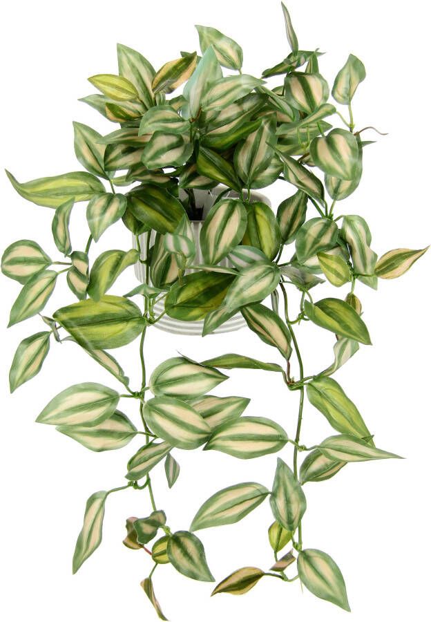 I.GE.A. Kunstplant Tradescantia hanger (2 stuks)