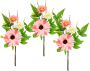 I.GE.A. Kunsttak Dekozweig Gerbera Margeriten - Thumbnail 1