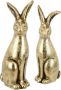 I.GE.A. Paashaas Haas paar Pasen Decoratiefiguur paasdecoratie paasfiguur (set 2 stuks) - Thumbnail 1