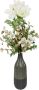 I.GE.A. Winterse kunstplant mit Amaryllis in Vase aus Keramik Blumen-Arrangement LED-Beleuchtung (1 stuk) - Thumbnail 1
