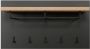 INOSIGN Kapstokpaneel Premont mat lichtbruine hout-look ca. 90 cm breed (1 stuk) - Thumbnail 1