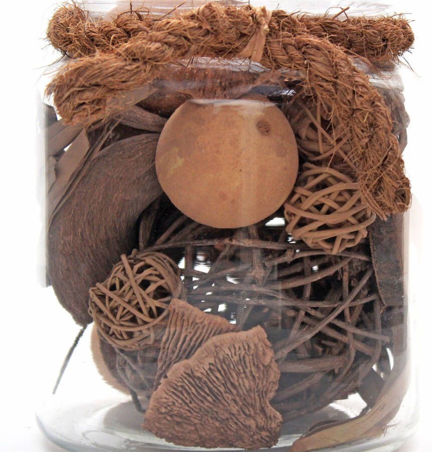 Kayoom Decoratief glas Decoratieglas Flora 910 Bruin