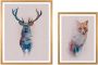 Komar Artprint met lijst Animal Forest - Thumbnail 1