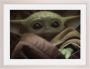 Komar Artprint met lijst Mandalorian The Child Cute Face (1 stuk) - Thumbnail 1