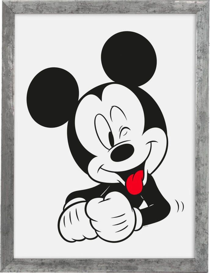 Komar Artprint met lijst Mickey Mouse