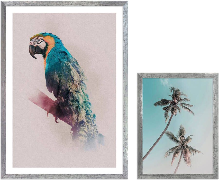 Komar Artprint met lijst Tropicalflair