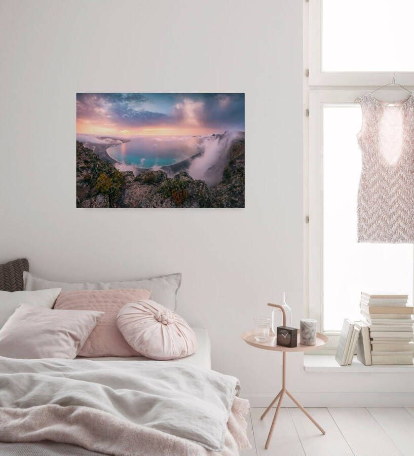 Komar Artprint op linnen Canvas schilderij Coastal Paradise Afmeting 90 x 60 cm (1 stuk)