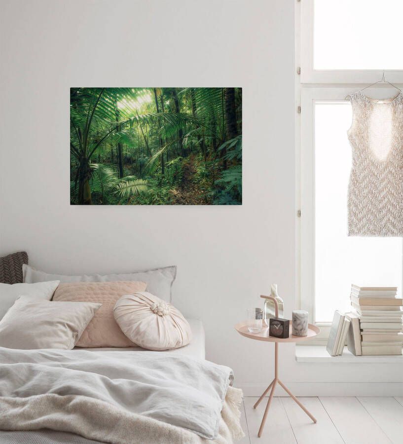 Komar Artprint op linnen Canvas schilderij Jungleflair Afmeting 90 x 60 cm (1 stuk)