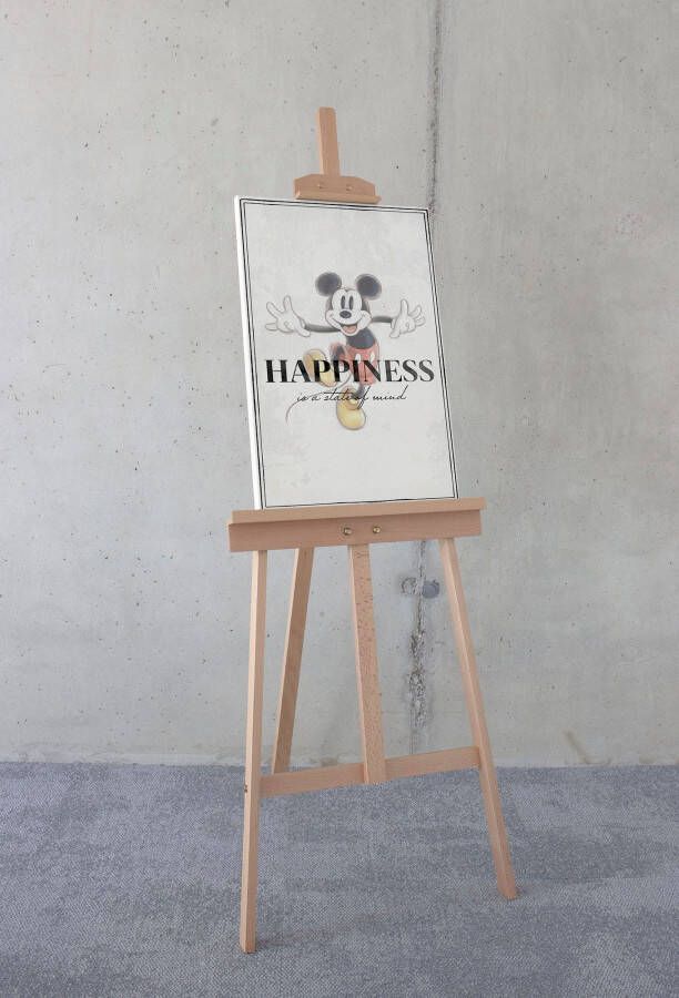 Komar Artprint op linnen Canvas schilderij Mickey Be Kind Afmeting 40 x 60 cm (1 stuk)