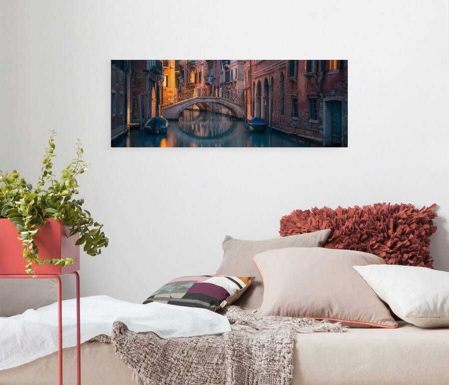 Komar Artprint op linnen Canvas schilderij Night Cruise Afmeting 90 x 30 cm (1 stuk)