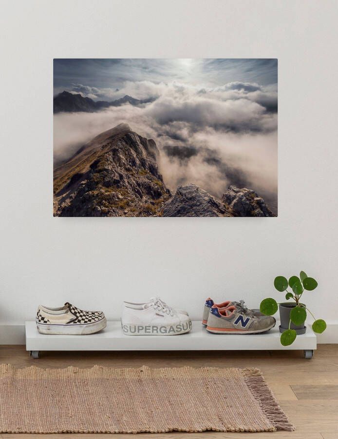 Komar Artprint op linnen Canvas schilderij Sea of Fog Afmeting 60 x 40 cm (1 stuk)